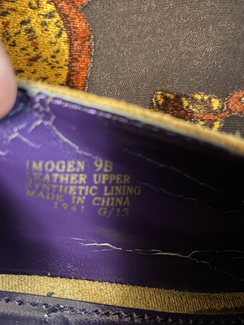 Vintage Ralph Lauren Imogen Suede Wingtip Oxfords - Picture 5 of 10